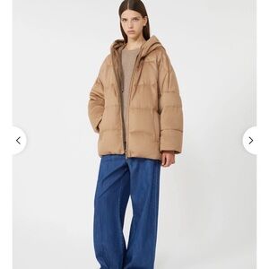 Max Mara Desiderio Cube Reversible Puffer